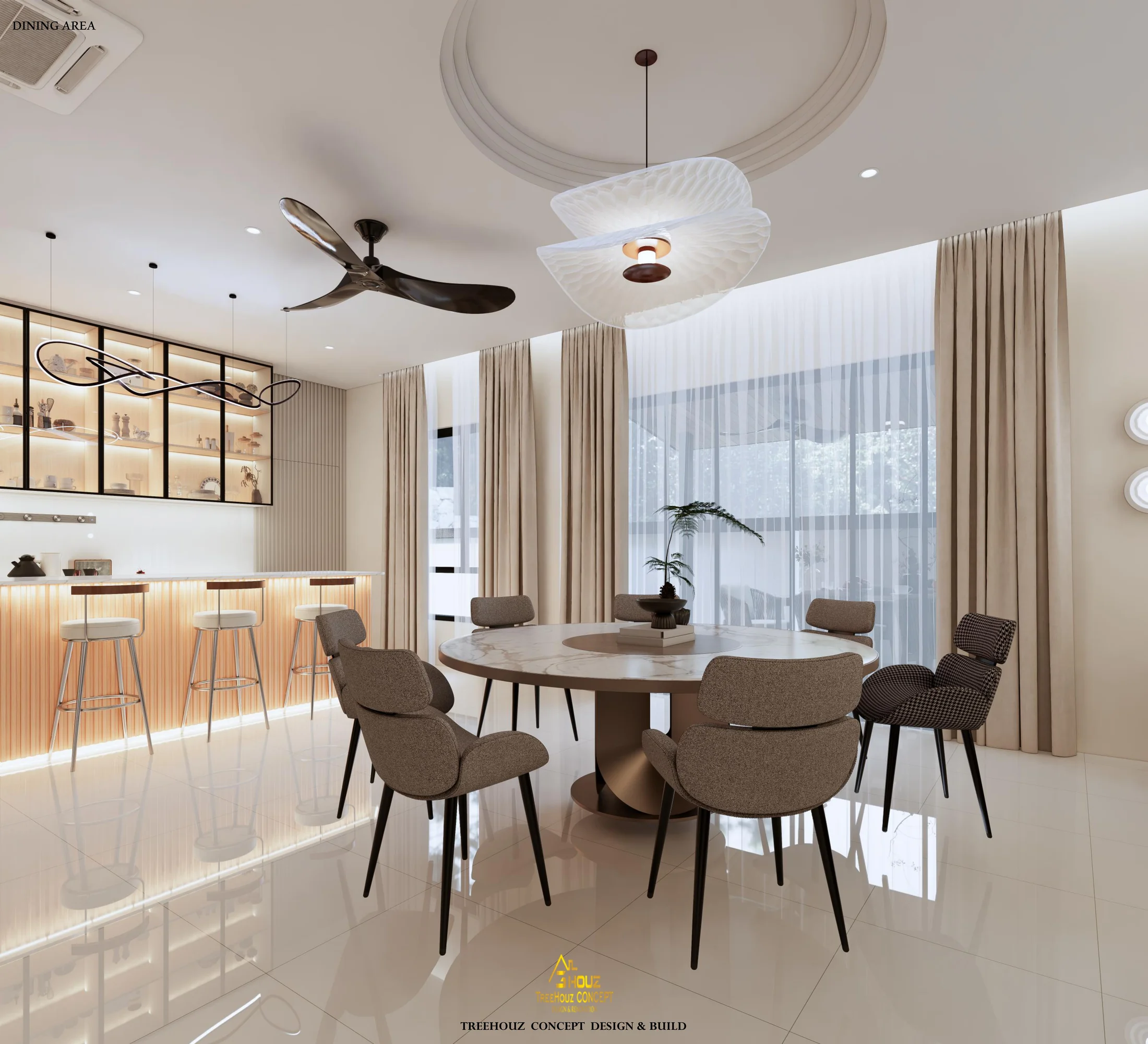 Freesia · Tropicana Aman — interior view design visualization
