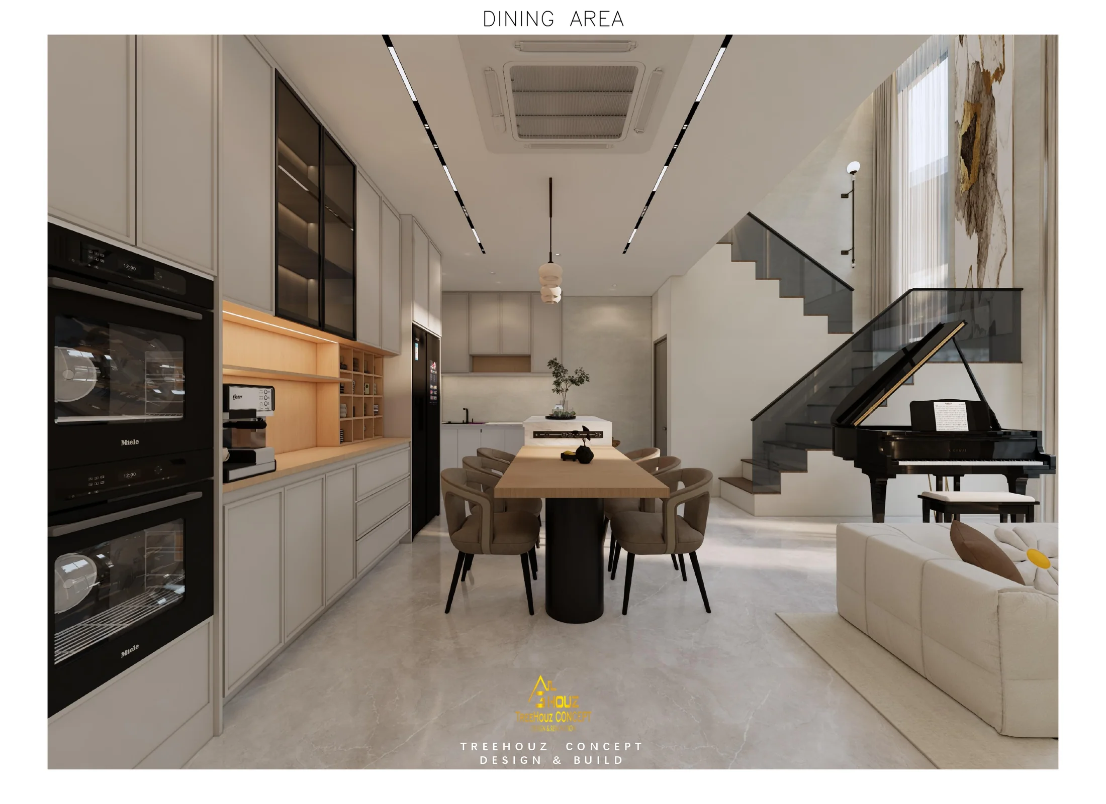 Gamuda Cove — interior view design visualization