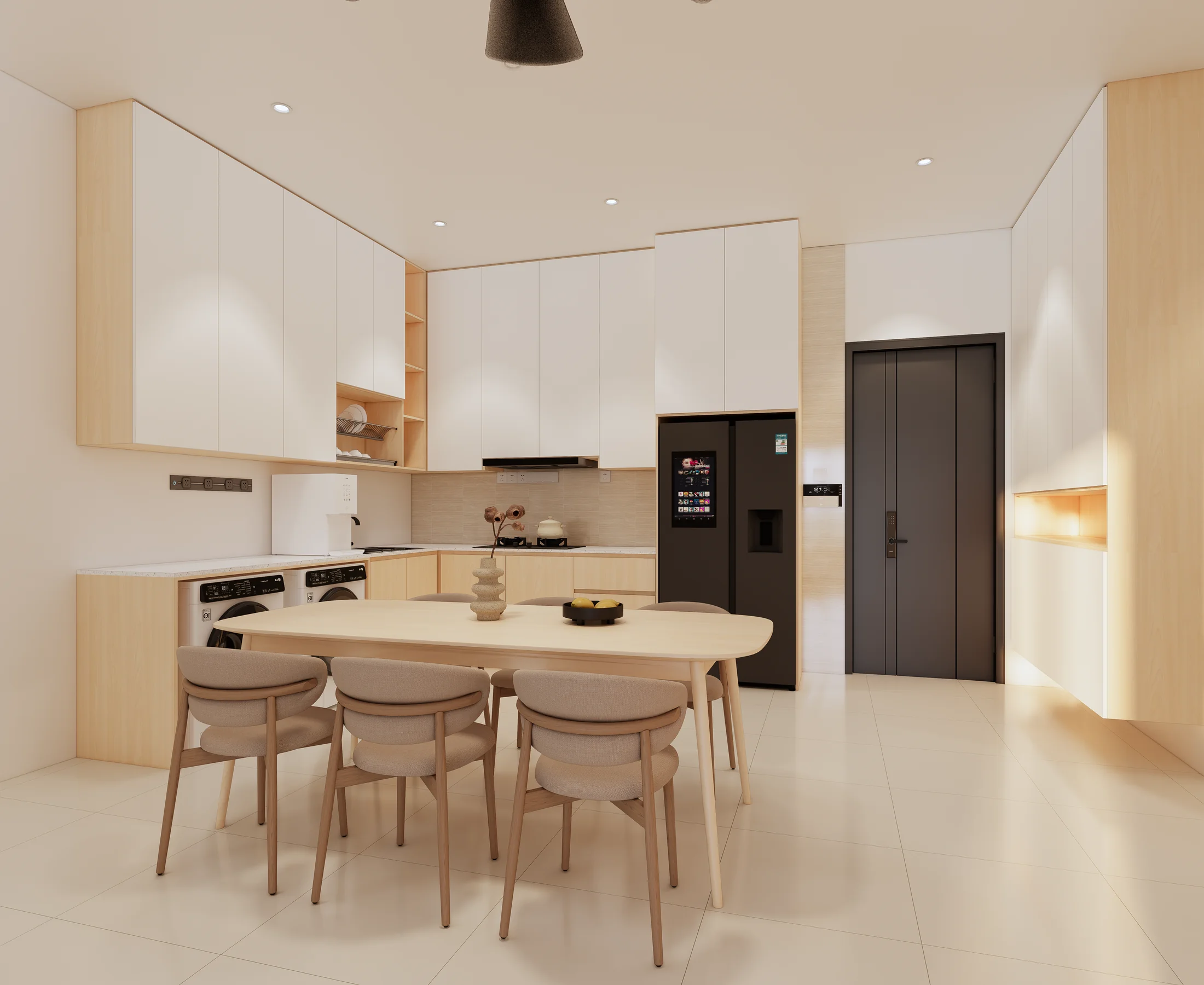 One Residence — interior view design visualization